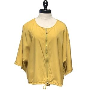 MARC NEW YORK 100%‎ Tencel Cropped Jacket - Size L